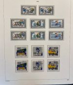 BERLIN Sammlung 1985-1990 postfrisch & gestempelt auf Kabe Bi-Collect Vordruck