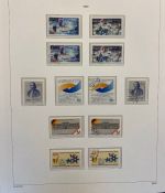 BERLIN Sammlung 1985-1990 postfrisch & gestempelt auf Kabe Bi-Collect Vordruck