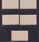 Italienisch-Tripolitanien 1931 - MiNr. 158-162 postfrisch - Flugpost - Ackerbau