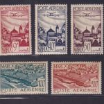Marokko 1947 MiNr. 268-272 postfrisch - Flugpostmarken