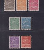 Brasilien 1927 MiNr. C1-7 postfrisch - Ausg. d. Privat Fluggesellschaft Condor