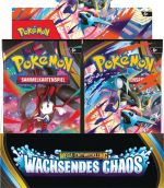 Pokemon WACHSENDES CHAOS Booster Display (36 Booster) | Deutsch OVP Neu Händler