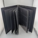 SAFE Coin Combi Münzalbum Ringbinder 709-5 schwarz gebraucht mit 9 Seiten - neuwertig