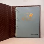 5x Deutsche Post NUMISBLATT Album Ringbinder mit Schuber gebraucht