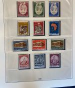 VATIKAN 1969-1995 postfrische Sammlung Lindner Vordruck in 2 Ringbindern