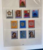 VATIKAN 1969-1995 postfrische Sammlung Lindner Vordruck in 2 Ringbindern