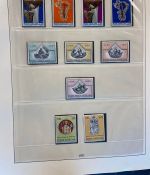 VATIKAN 1969-1995 postfrische Sammlung Lindner Vordruck in 2 Ringbindern