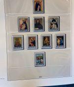 VATIKAN 1969-1995 postfrische Sammlung Lindner Vordruck in 2 Ringbindern