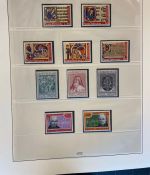 VATIKAN 1969-1995 postfrische Sammlung Lindner Vordruck in 2 Ringbindern