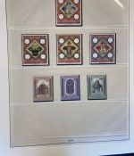 VATIKAN 1969-1995 postfrische Sammlung Lindner Vordruck in 2 Ringbindern