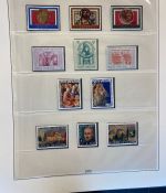 VATIKAN 1969-1995 postfrische Sammlung Lindner Vordruck in 2 Ringbindern