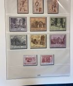 VATIKAN 1969-1995 postfrische Sammlung Lindner Vordruck in 2 Ringbindern