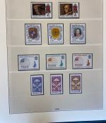 VATIKAN 1969-1995 postfrische Sammlung Lindner Vordruck in 2 Ringbindern