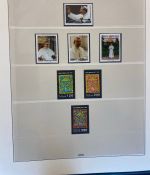 VATIKAN 1969-1995 postfrische Sammlung Lindner Vordruck in 2 Ringbindern
