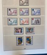 VATIKAN 1969-1995 postfrische Sammlung Lindner Vordruck in 2 Ringbindern