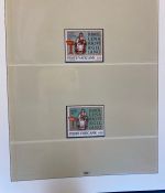 VATIKAN 1969-1995 postfrische Sammlung Lindner Vordruck in 2 Ringbindern