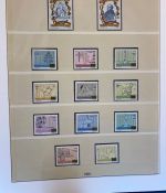 VATIKAN 1969-1995 postfrische Sammlung Lindner Vordruck in 2 Ringbindern