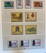VATIKAN 1969-1995 postfrische Sammlung Lindner Vordruck in 2 Ringbindern
