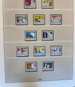 VATIKAN 1969-1995 postfrische Sammlung Lindner Vordruck in 2 Ringbindern