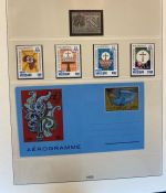 VATIKAN 1969-1995 postfrische Sammlung Lindner Vordruck in 2 Ringbindern