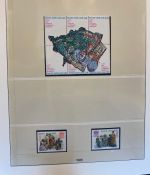 VATIKAN 1969-1995 postfrische Sammlung Lindner Vordruck in 2 Ringbindern