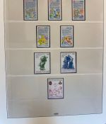 VATIKAN 1969-1995 postfrische Sammlung Lindner Vordruck in 2 Ringbindern
