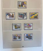 VATIKAN 1969-1995 postfrische Sammlung Lindner Vordruck in 2 Ringbindern