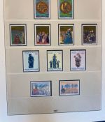 VATIKAN 1969-1995 postfrische Sammlung Lindner Vordruck in 2 Ringbindern