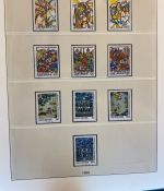 VATIKAN 1969-1995 postfrische Sammlung Lindner Vordruck in 2 Ringbindern