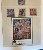 VATIKAN 1969-1995 postfrische Sammlung Lindner Vordruck in 2 Ringbindern