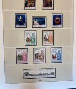 VATIKAN 1969-1995 postfrische Sammlung Lindner Vordruck in 2 Ringbindern
