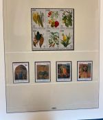 VATIKAN 1969-1995 postfrische Sammlung Lindner Vordruck in 2 Ringbindern