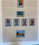 VATIKAN 1969-1995 postfrische Sammlung Lindner Vordruck in 2 Ringbindern