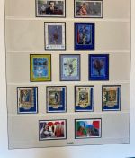 VATIKAN 1969-1995 postfrische Sammlung Lindner Vordruck in 2 Ringbindern