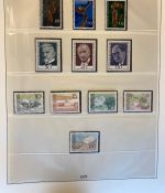 LIECHTENSTEIN Sammlung 1969-1995 postfrisch - in 2 Lindner Ringbindern mit Kassette