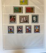 LIECHTENSTEIN Sammlung 1969-1995 postfrisch - in 2 Lindner Ringbindern mit Kassette