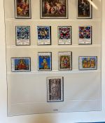 LIECHTENSTEIN Sammlung 1969-1995 postfrisch - in 2 Lindner Ringbindern mit Kassette