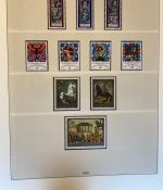 LIECHTENSTEIN Sammlung 1969-1995 postfrisch - in 2 Lindner Ringbindern mit Kassette