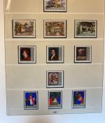 LIECHTENSTEIN Sammlung 1969-1995 postfrisch - in 2 Lindner Ringbindern mit Kassette