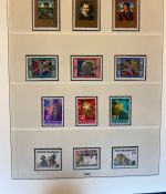LIECHTENSTEIN Sammlung 1969-1995 postfrisch - in 2 Lindner Ringbindern mit Kassette