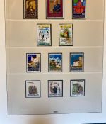 LIECHTENSTEIN Sammlung 1969-1995 postfrisch - in 2 Lindner Ringbindern mit Kassette