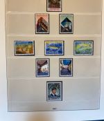 LIECHTENSTEIN Sammlung 1969-1995 postfrisch - in 2 Lindner Ringbindern mit Kassette