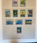 LIECHTENSTEIN Sammlung 1969-1995 postfrisch - in 2 Lindner Ringbindern mit Kassette