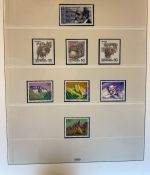 LIECHTENSTEIN Sammlung 1969-1995 postfrisch - in 2 Lindner Ringbindern mit Kassette