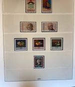 LIECHTENSTEIN Sammlung 1969-1995 postfrisch - in 2 Lindner Ringbindern mit Kassette