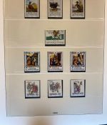 LIECHTENSTEIN Sammlung 1969-1995 postfrisch - in 2 Lindner Ringbindern mit Kassette
