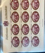 LIECHTENSTEIN Kleinbogen Sammlung 1977-1989 postfrisch - in 4 ETB-Alben