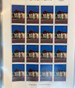 LIECHTENSTEIN Kleinbogen Sammlung 1977-1989 postfrisch - in 4 ETB-Alben