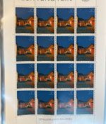 LIECHTENSTEIN Kleinbogen Sammlung 1977-1989 postfrisch - in 4 ETB-Alben