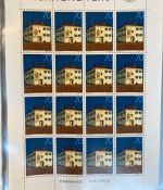 LIECHTENSTEIN Kleinbogen Sammlung 1977-1989 postfrisch - in 4 ETB-Alben